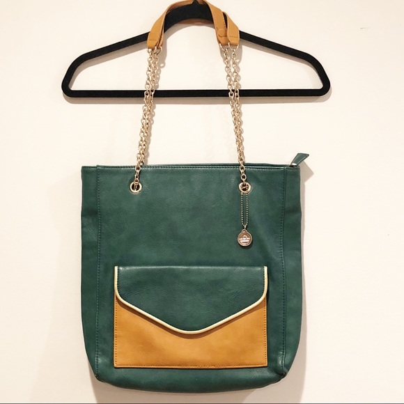 Big Buddha Handbags - Big Buddha Prep Color Block Tote